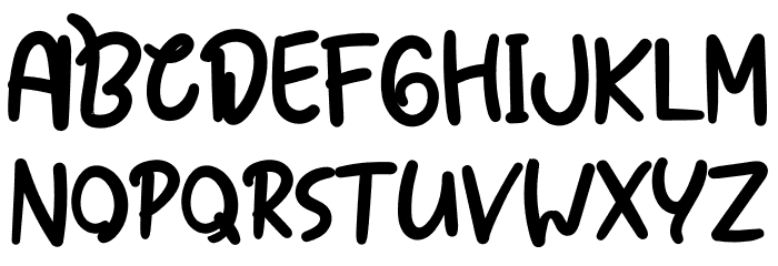 Summer Special Bold Bold Font LOWERCASE