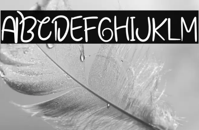 Summer Special Font examples