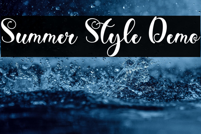 Summer Style Demo Example 3