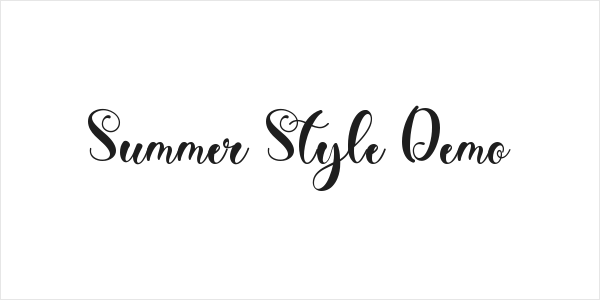 Summer Style Demo Logo