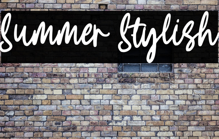 Summer Stylish Example 1