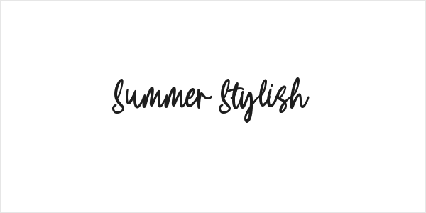 Summer Stylish Logo