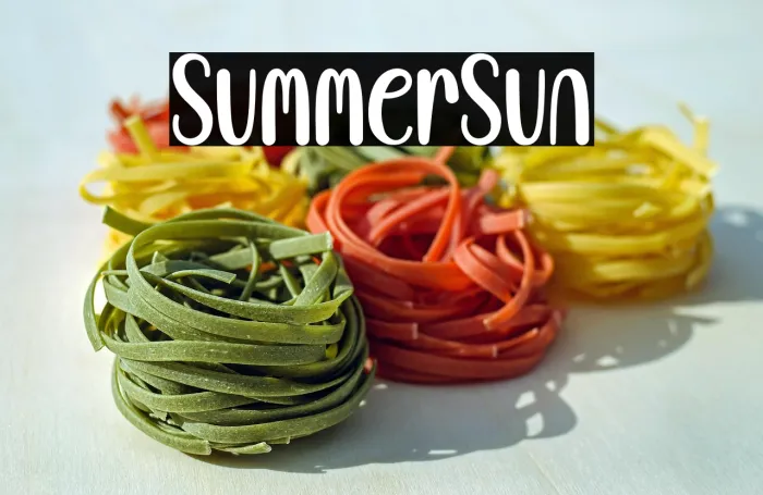 Summer Sun Example 2