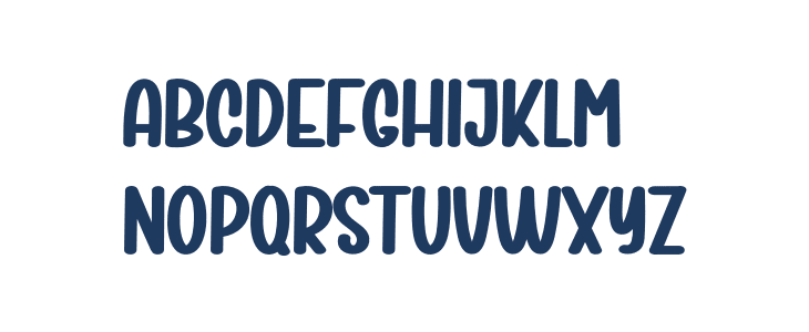 Summer Sunlight Uppercase