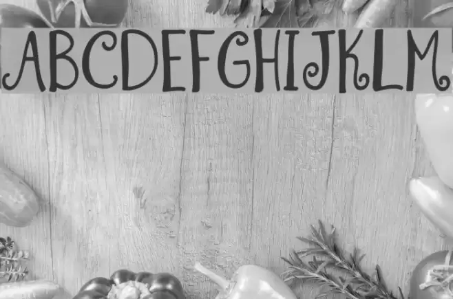 Summer Swirl Demo Font examples