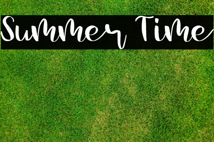 Summer Time Example 1