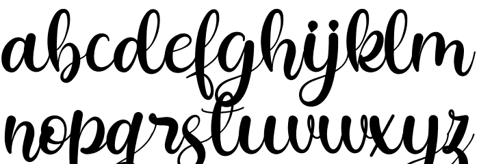 Summer Tropical Personal Use Font LOWERCASE