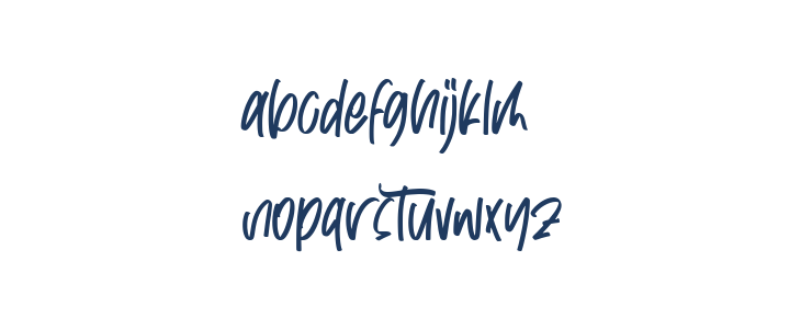 Summer Vacation Free Personal Lowercase