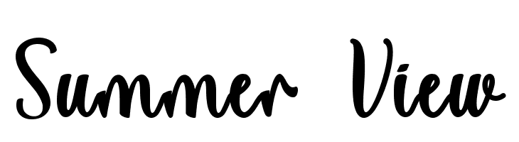 Summer  View  لخطوط تنزيل