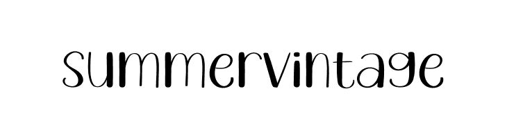 Summer Vintage  font caratteri gratis