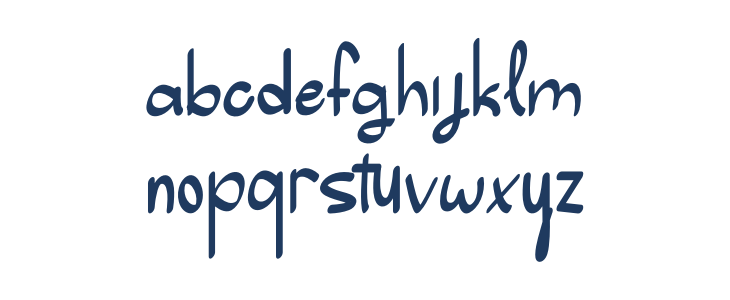 Summer Vintage Lowercase