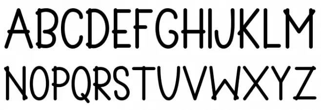 Summer Wahyu خط أحرف صغيرة