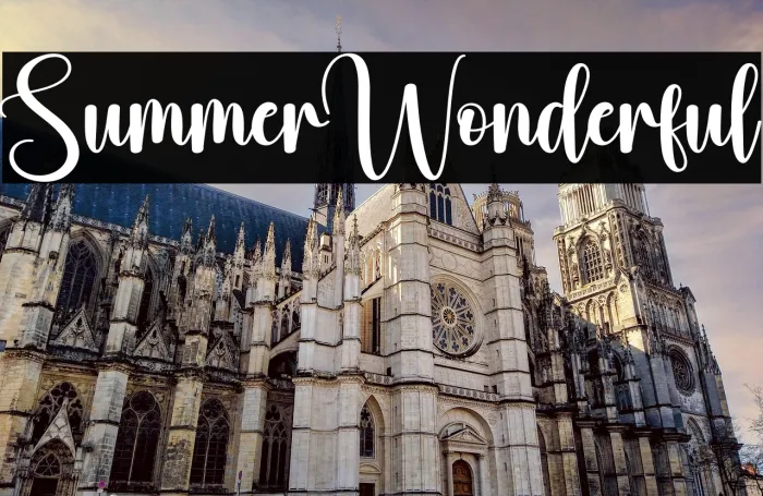 Summer Wonderful Example 1