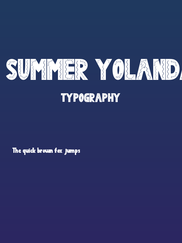 Summer Yolanda Poster