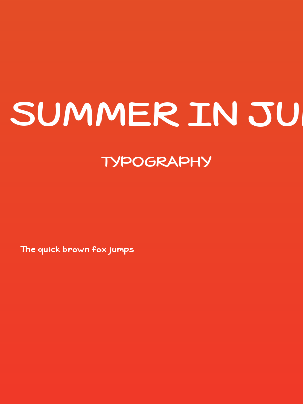 Summer in July Poster
