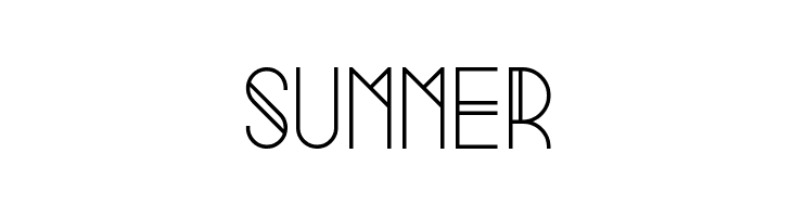 Summer  baixar fontes gratis