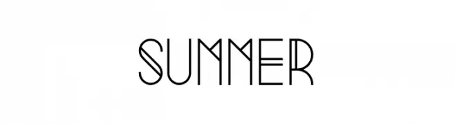 Summer  Frei Schriftart Herunterladen