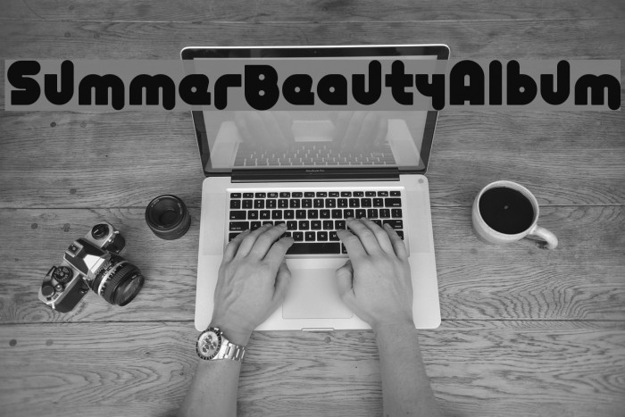 SummerBeautyAlbum Font examples