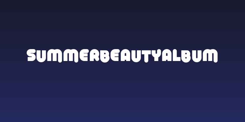 SummerBeautyAlbum Social Header