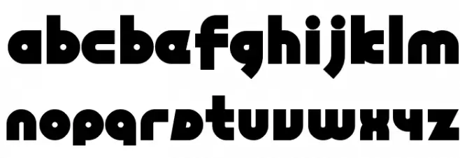 SummerBeautyRegular Font LOWERCASE