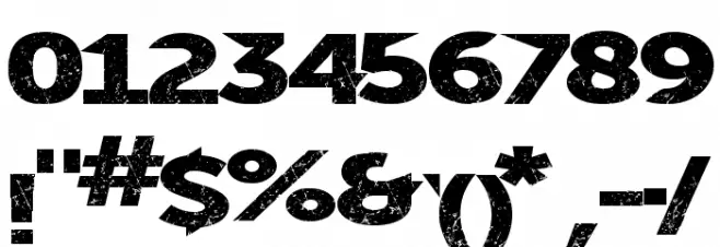 SummerBlacktop फ़ॉन्ट अन्य घर का काम