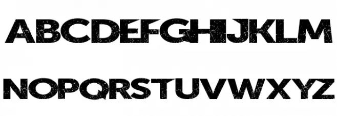 SummerBlacktop Schriftart Groß