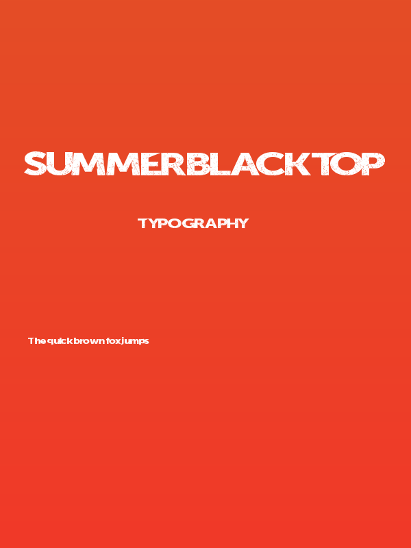 SummerBlacktop Poster