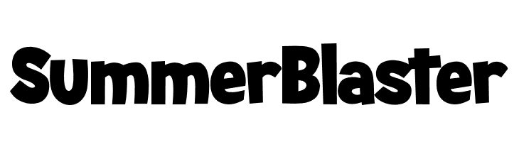 SummerBlaster  font caratteri gratis