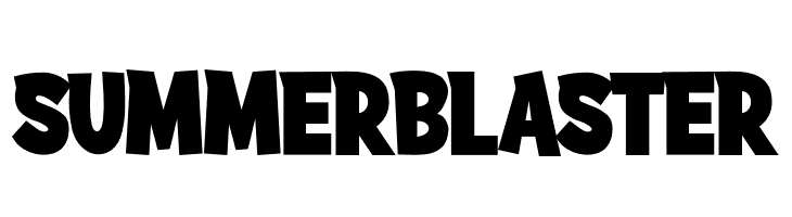 SummerBlaster  font caratteri gratis