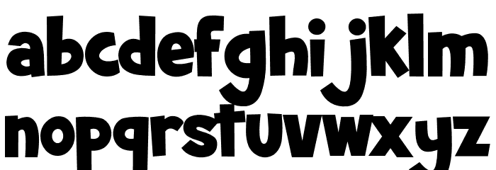 SummerBlaster Font LOWERCASE