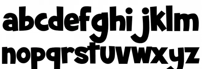 SummerBlaster Font Litere mici
