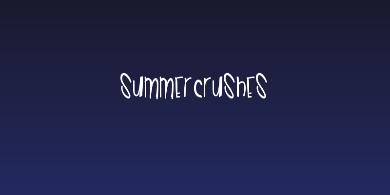 SummerCrushes Social Header