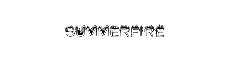 SummerFire Font