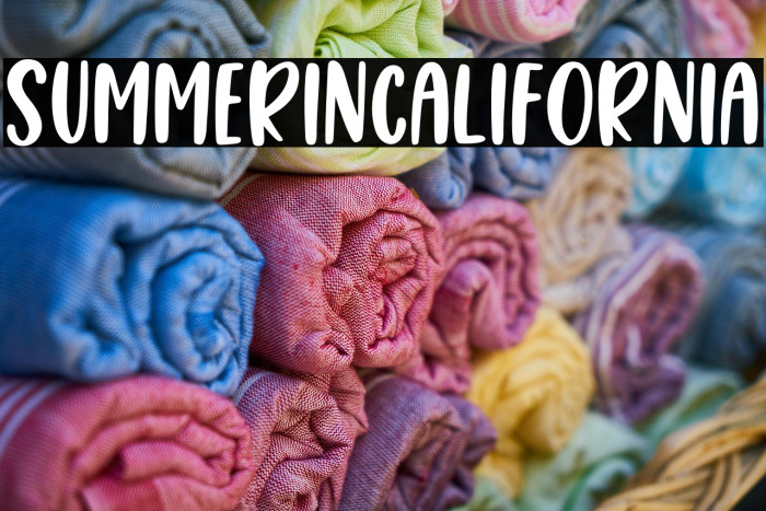 SummerInCalifornia Example 1