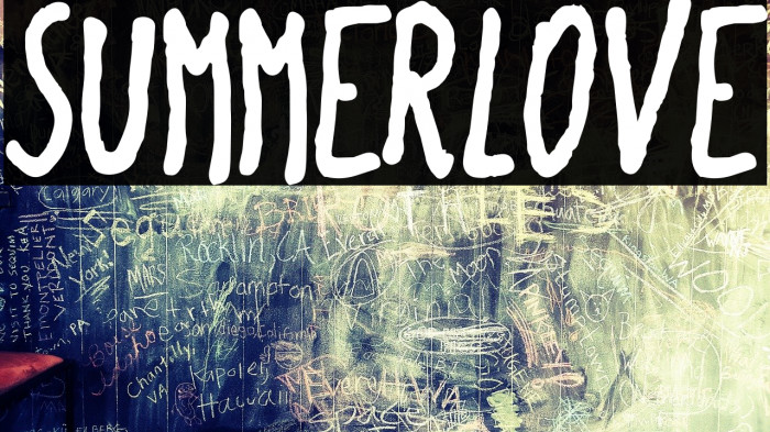 SummerLove Font examples