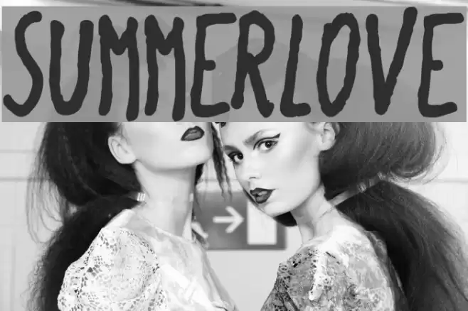 SummerLove Font examples