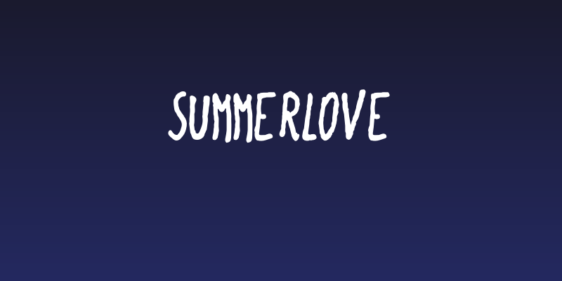 SummerLove Social Header