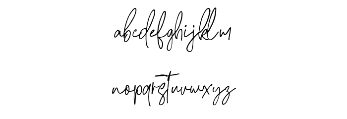 SummerPisces Font LOWERCASE