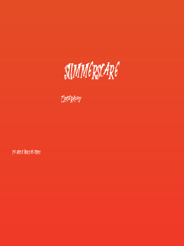 SummerScare Poster