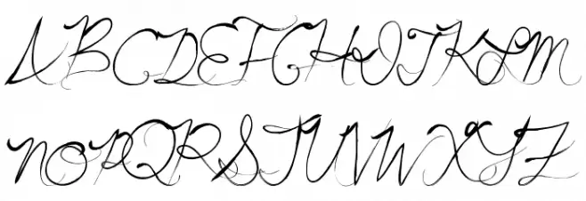 SummerScriptastic 字体 大写