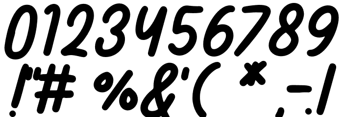 SummerSplash-Regular Font OTHER CHARS
