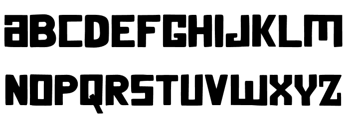 SummerSquare-Regular Font LOWERCASE