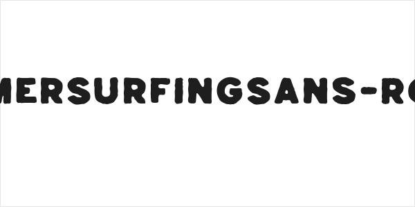 SummerSurfingSans-Rough Logo