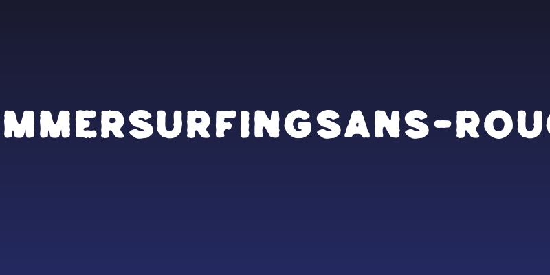 SummerSurfingSans-Rough Social Header