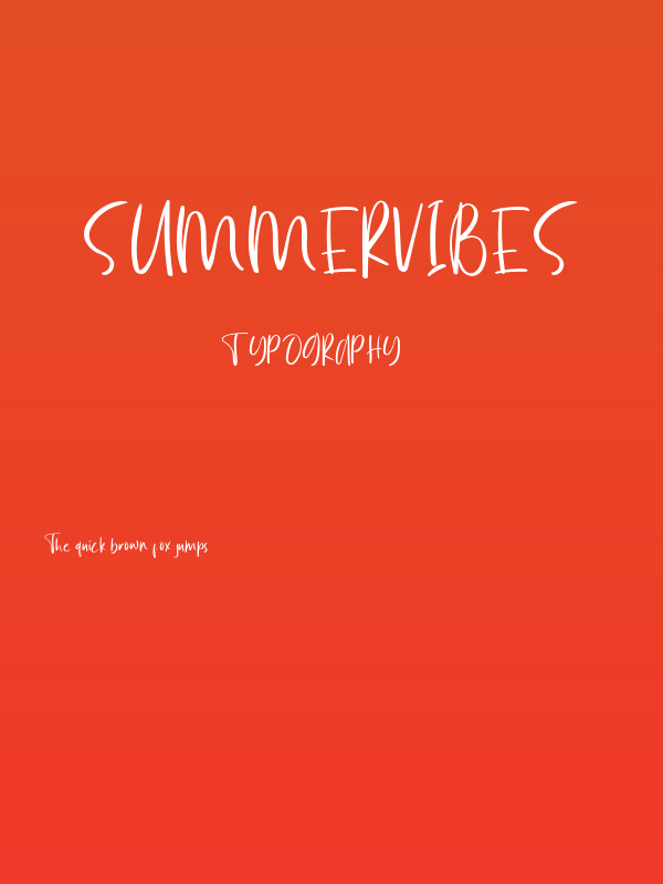 SummerVibes Poster