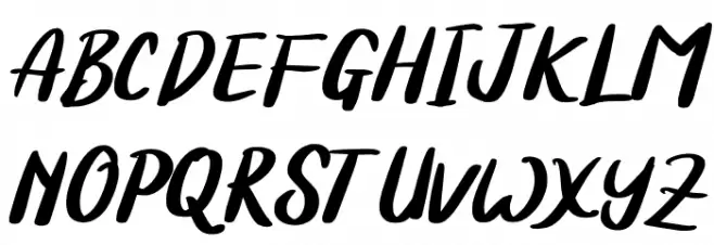 Summer_Clam Font UPPERCASE