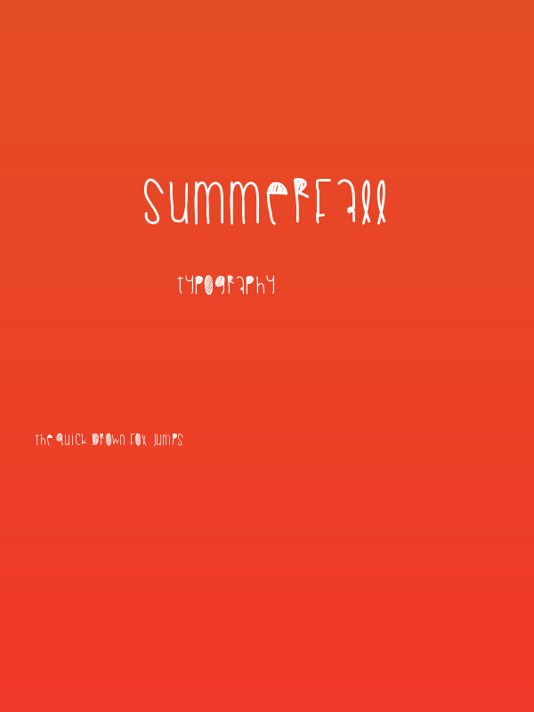 Summerfall Poster