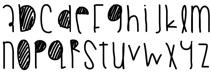 Summerfall Font LOWERCASE