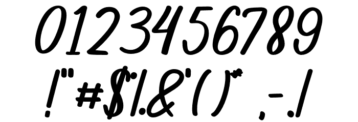 Summerfriday Font OTHER CHARS
