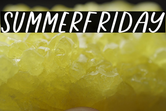 Summerfriday Example 3
